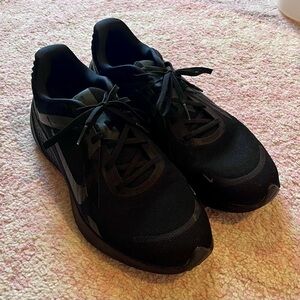 Nike Black Athletic Running Shoes